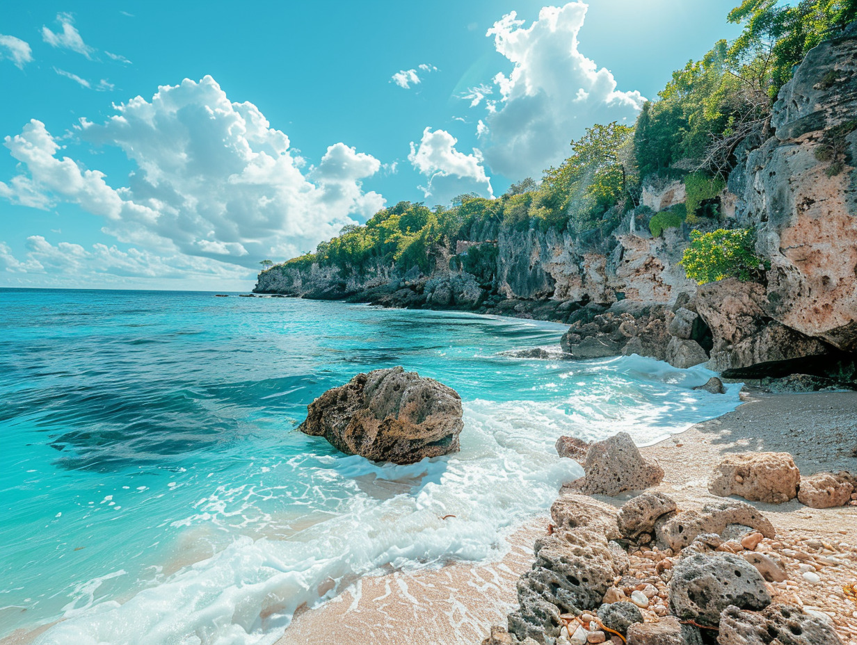 guadeloupe topographie