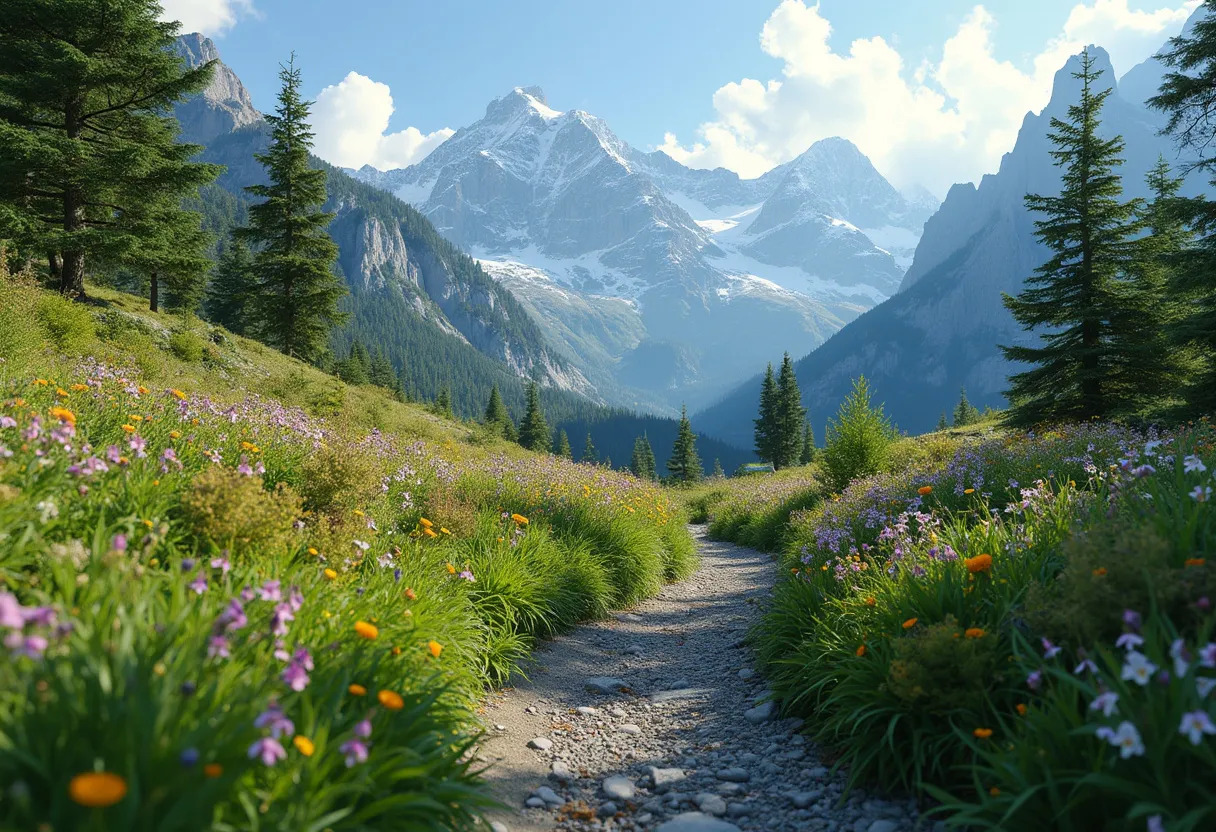 alpes randonnée