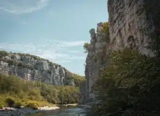 paysage en Ardèche